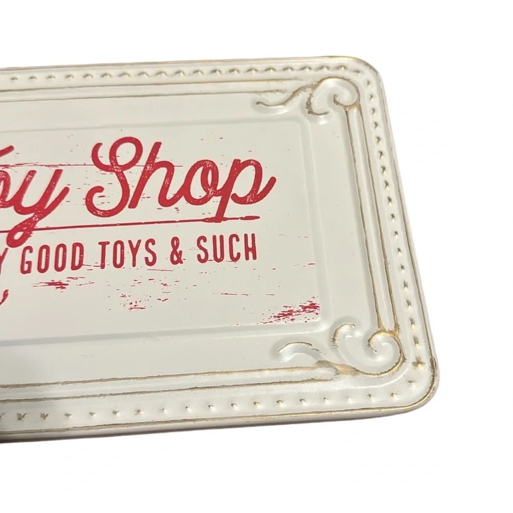 Metal Christmas sign